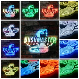Bushmaster Firearms Logo RGB LED Sign