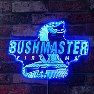 Bushmaster Firearms Logo RGB LED Sign