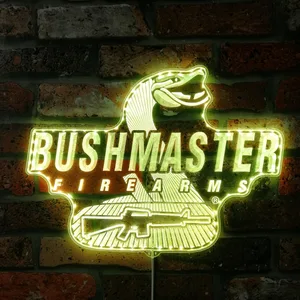 Bushmaster Firearms Logo RGB LED Sign