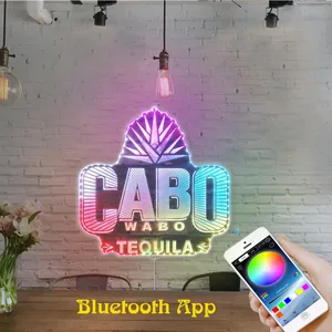 Cabo Wabo Tequila Logo RGB LED Sign