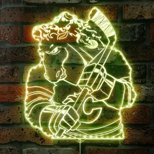 Calgary Flames Bardown RGB LED Sign
