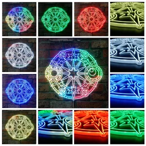 Cardcaptor Sakura Tarot Logo RGB LED Sign