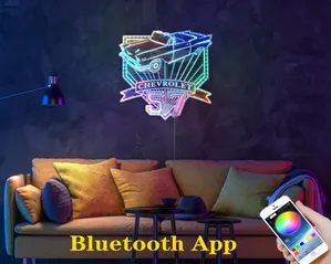 Chevrolet 1957 Bel Air Convertible RGB LED Sign