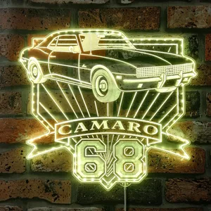 Chevrolet 1968 Camaro RGB LED Sign