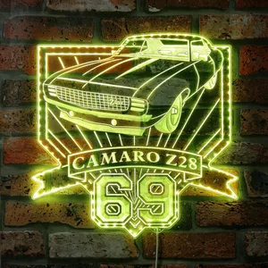 Chevrolet 1969 Camaro Z/28 RGB LED Sign