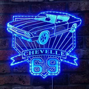 Chevrolet 1969 Chevelle RGB LED Sign