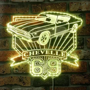 Chevrolet 1969 Chevelle RGB LED Sign