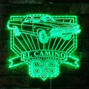 Chevrolet 1969 El Camino SS RGB LED Sign