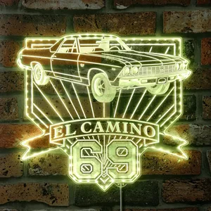Chevrolet 1969 El Camino SS RGB LED Sign