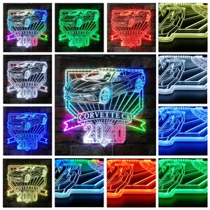 Chevrolet 2020 Corvette C8 Stingray RGB LED Sign