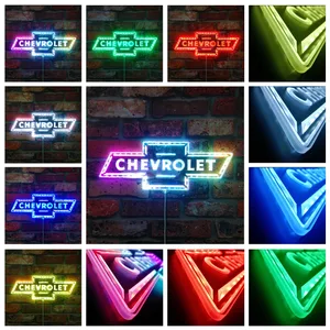 Chevrolet Logo RGB LED Sign