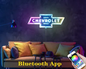 Chevrolet Logo RGB LED Sign