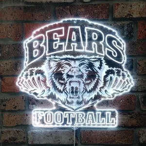 Chicago Bears Bears Football RGB LED Sign