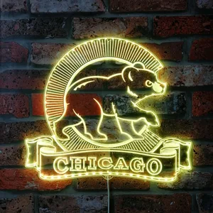 Chicago Bears Logo RGB LED Sign