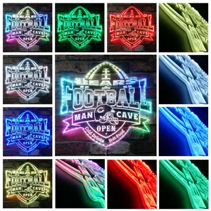 Chicago Bears Man Cave RGB LED Sign