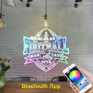 Chicago Bears Man Cave RGB LED Sign