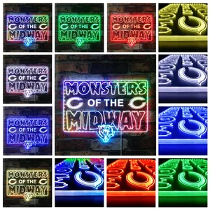 Chicago Bears Monsters of the Midway RGB LED Sign