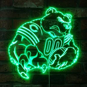 Chicago Bears NFL RGB LED Sign