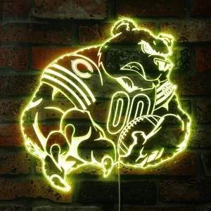 Chicago Bears NFL RGB LED Sign