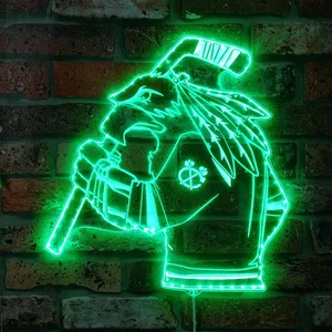 Chicago Blackhawks Bardown RGB LED Sign