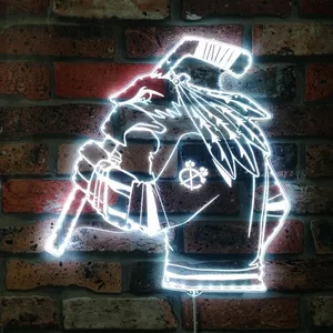 Chicago Blackhawks Bardown RGB LED Sign