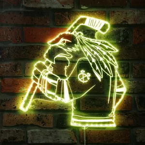 Chicago Blackhawks Bardown RGB LED Sign