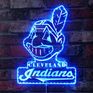 Cleveland Guardians Logo 2 RGB LED Sign
