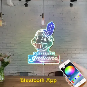 Cleveland Guardians Logo 2 RGB LED Sign