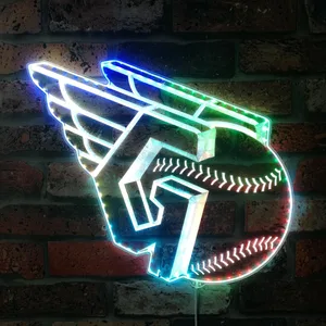 Cleveland Guardians Logo RGB LED Sign