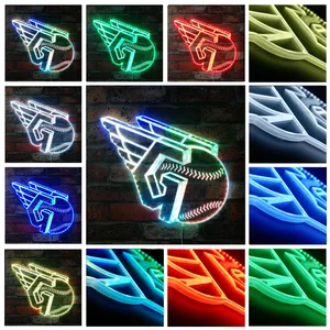 Cleveland Guardians Logo RGB LED Sign