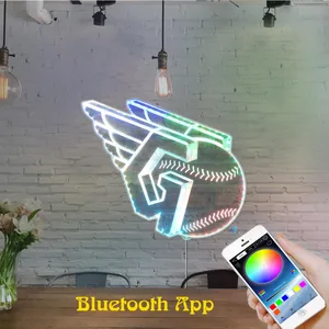 Cleveland Guardians Logo RGB LED Sign