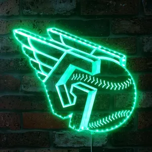 Cleveland Guardians Logo RGB LED Sign