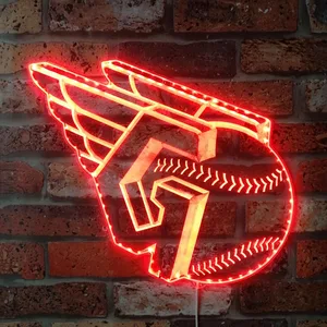 Cleveland Guardians Logo RGB LED Sign