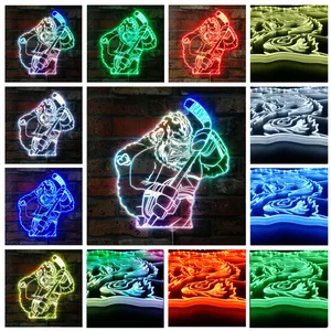 Colorado Avalanche Bardown RGB LED Sign