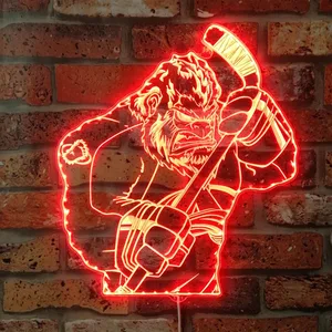Colorado Avalanche Bardown RGB LED Sign