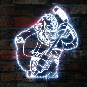 Colorado Avalanche Bardown RGB LED Sign