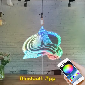 Colorado Avalanche Logo RGB LED Sign