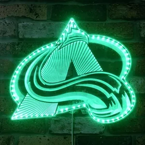 Colorado Avalanche Logo RGB LED Sign