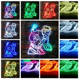 Columbus Blue Jackets Bardown RGB LED Sign
