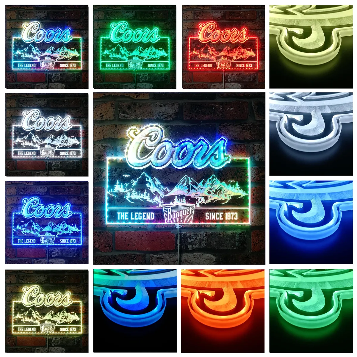 Coors Banquet RGB LED Sign