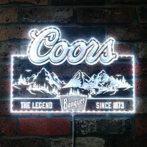 Coors Banquet RGB LED Sign