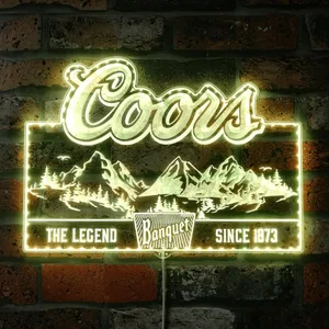 Coors Banquet RGB LED Sign