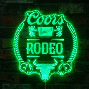 Coors Banquet Rodeo RGB LED Sign