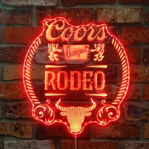 Coors Banquet Rodeo RGB LED Sign
