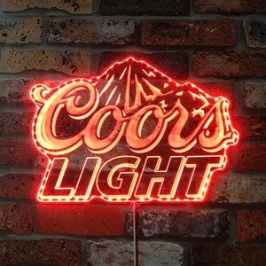 Coors Light Logo 2 RGB LED Sign