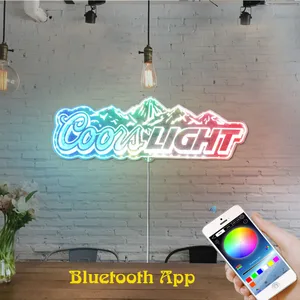 Coors Light Logo RGB LED Sign
