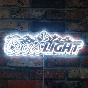 Coors Light Logo RGB LED Sign