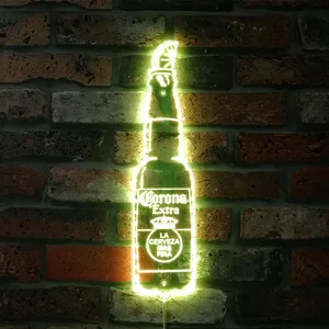 Corona Extra Bottle RGB LED Sign