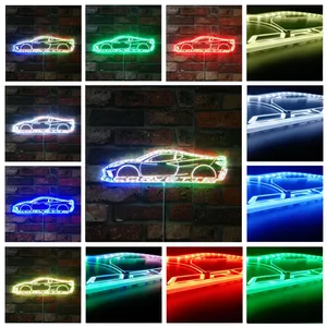 Corvette Corvette C8 RGB LED Sign