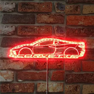 Corvette Corvette C8 RGB LED Sign